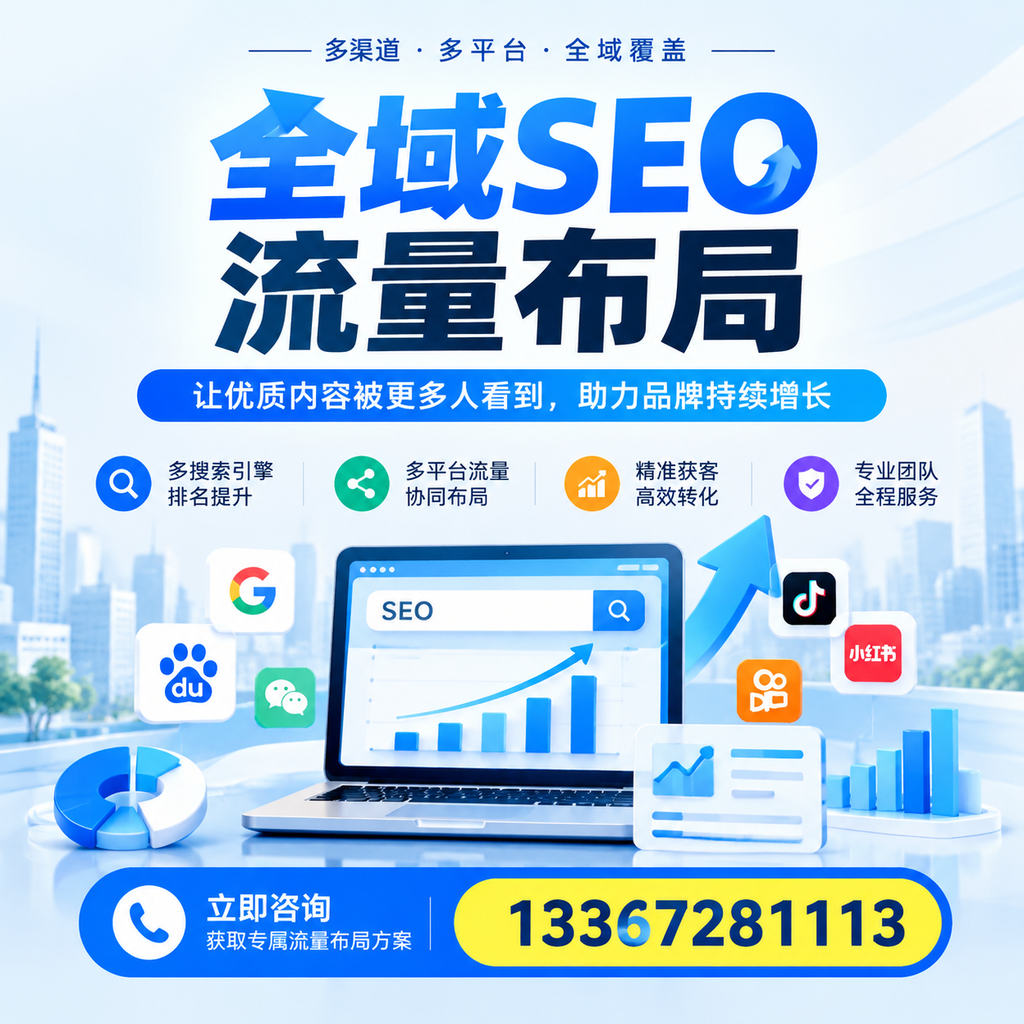 全域SEO流量布局工具推荐：澄迈企业的选择清单