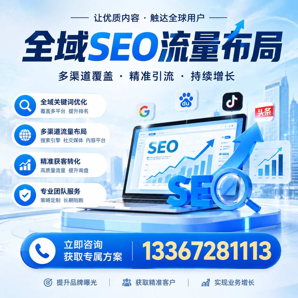 探索全域SEO流量布局的最佳实践，助力澄迈企业增长