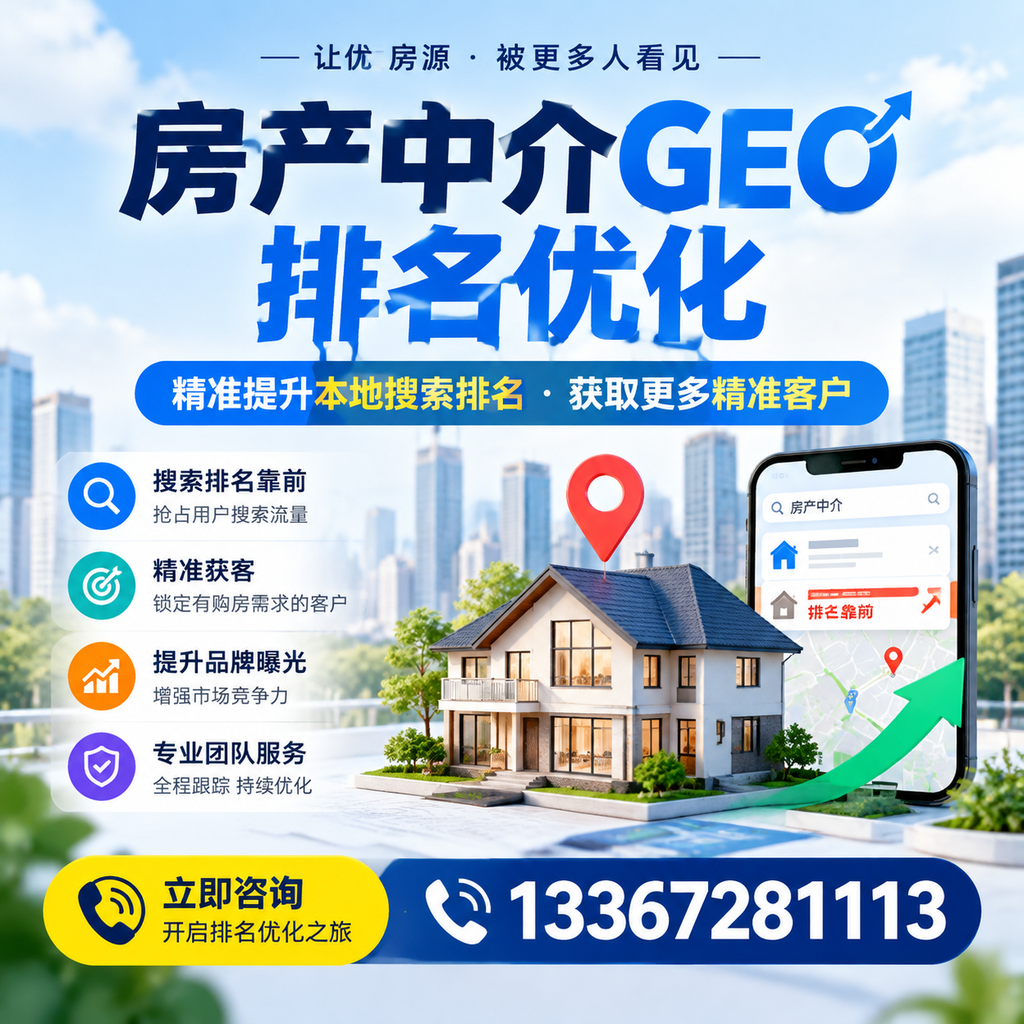 如何在澄迈实现房产中介GEO排名优化?