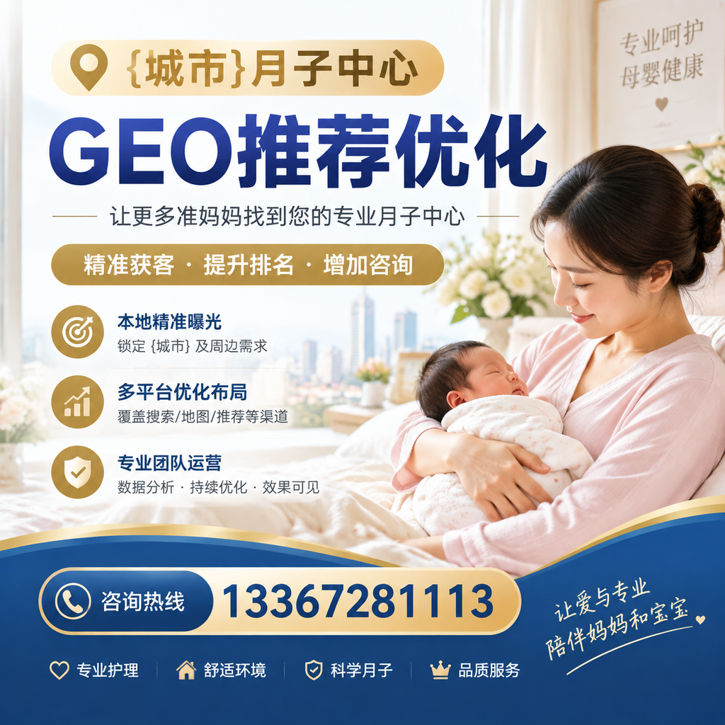 提升产后恢复效果,澄迈月子中心GEO推荐优化指南