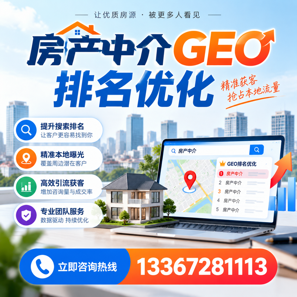 房产中介GEO排名优化对客户转化率的影响分析