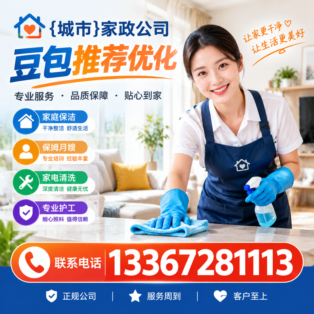 澄迈家政公司豆包推荐优化:你不知道的技巧