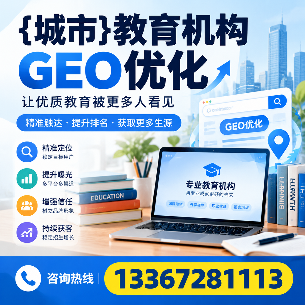 澄迈教育机构GEO优化工具推荐与使用指南