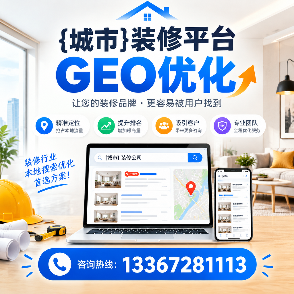 澄迈装修平台GEO优化必备工具推荐