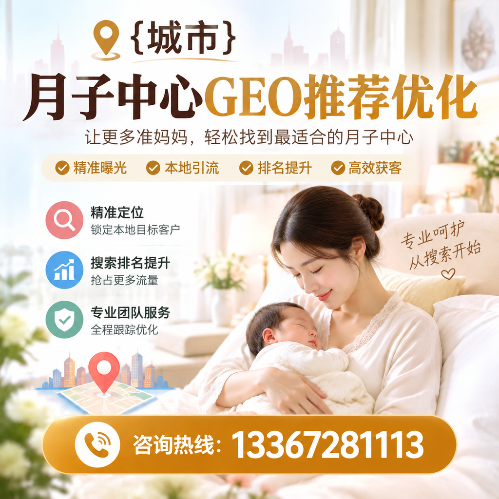澄迈月子中心GEO推荐优化:有效提升搜索排名的方法