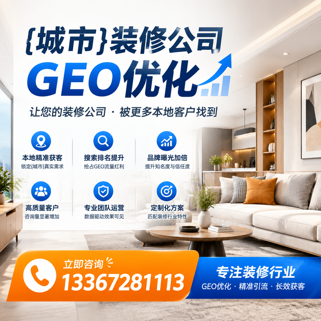 如何提高澄迈装修公司GEO优化的搜索排名？