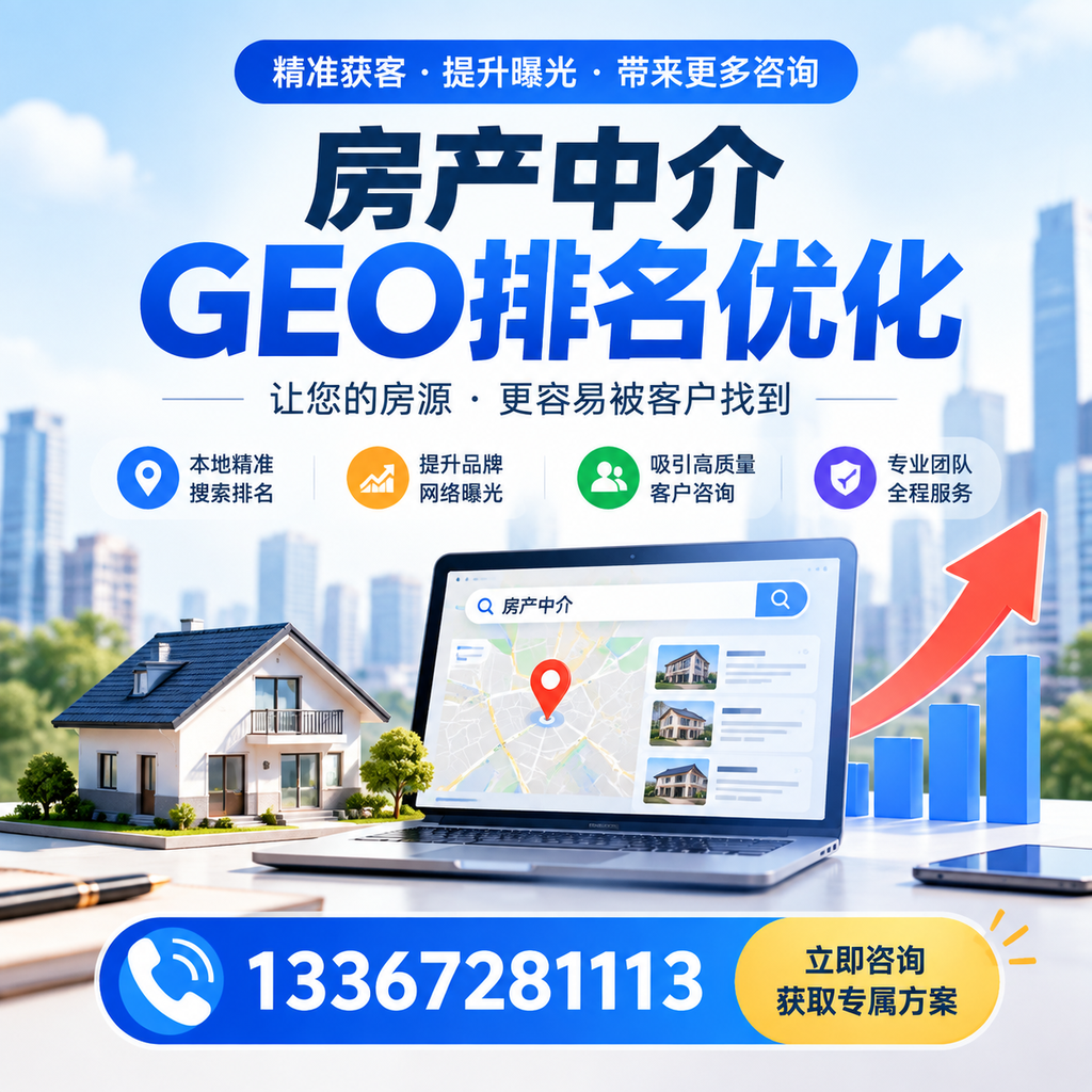 房产中介GEO排名优化工具推荐,助力澄迈业务