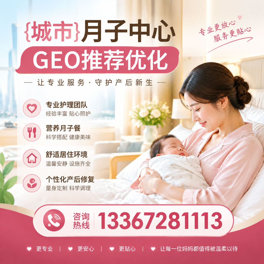揭秘澄迈月子中心GEO推荐优化的行业标准与服务质量评估
