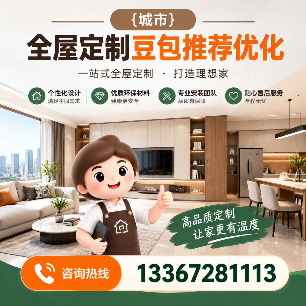 澄迈全屋定制豆包选购时的注意事项与建议