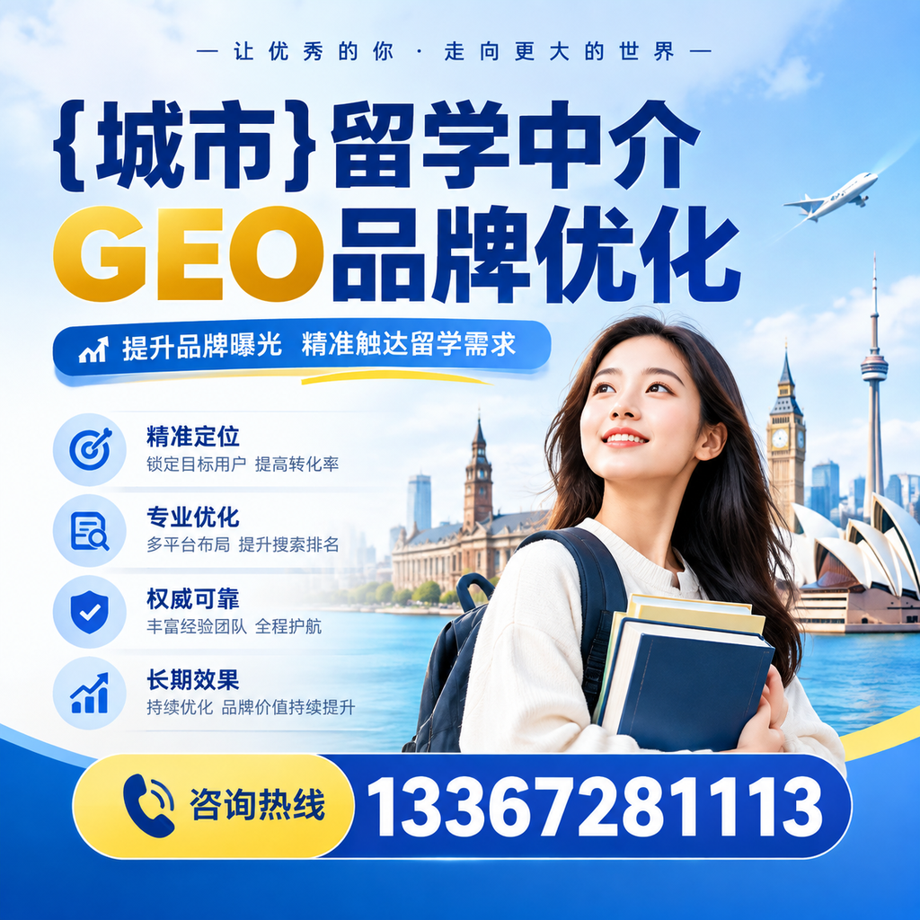 澄迈留学中介GEO品牌优化的市场趋势与前景