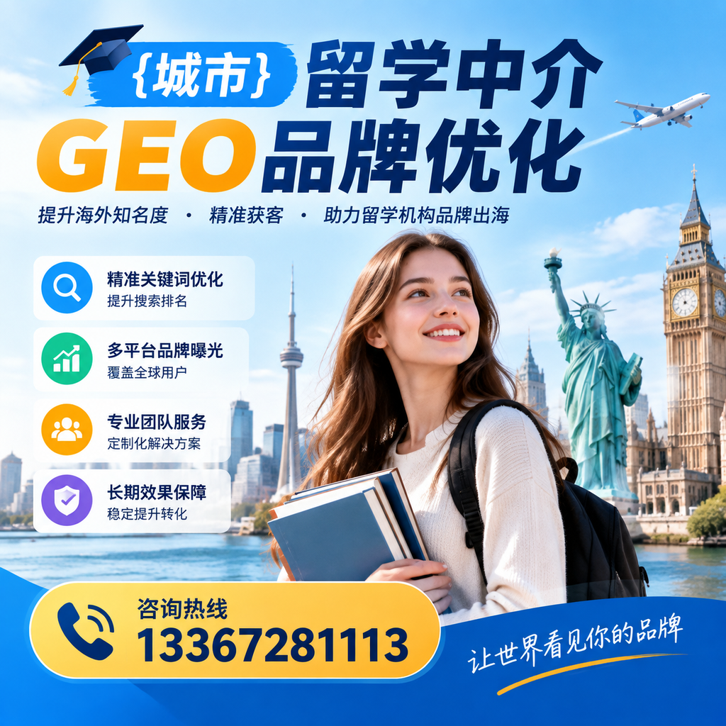 澄迈留学中介GEO品牌优化的市场趋势与前景