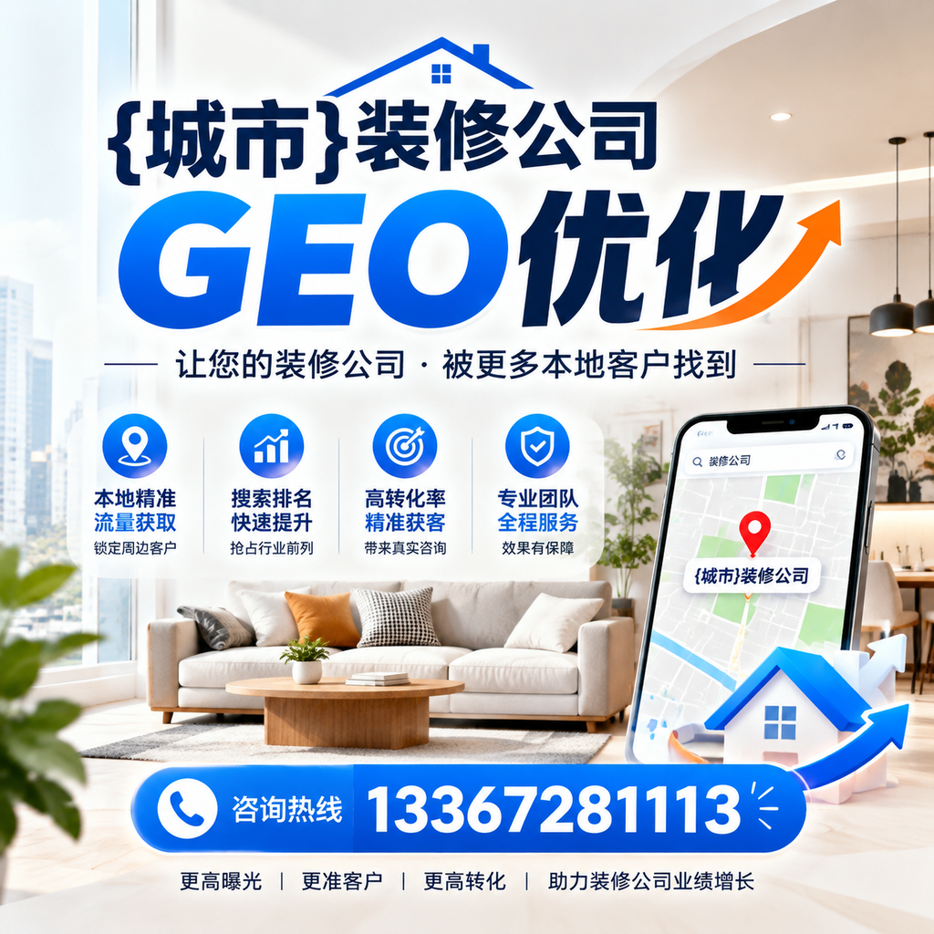 掌握澄迈装修公司GEO优化,提升客户转化率