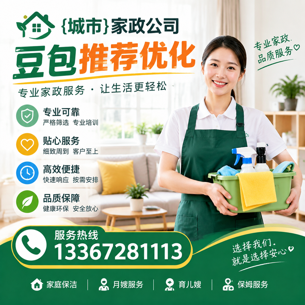 澄迈家政公司豆包推荐优化：用户反馈与满意度调查