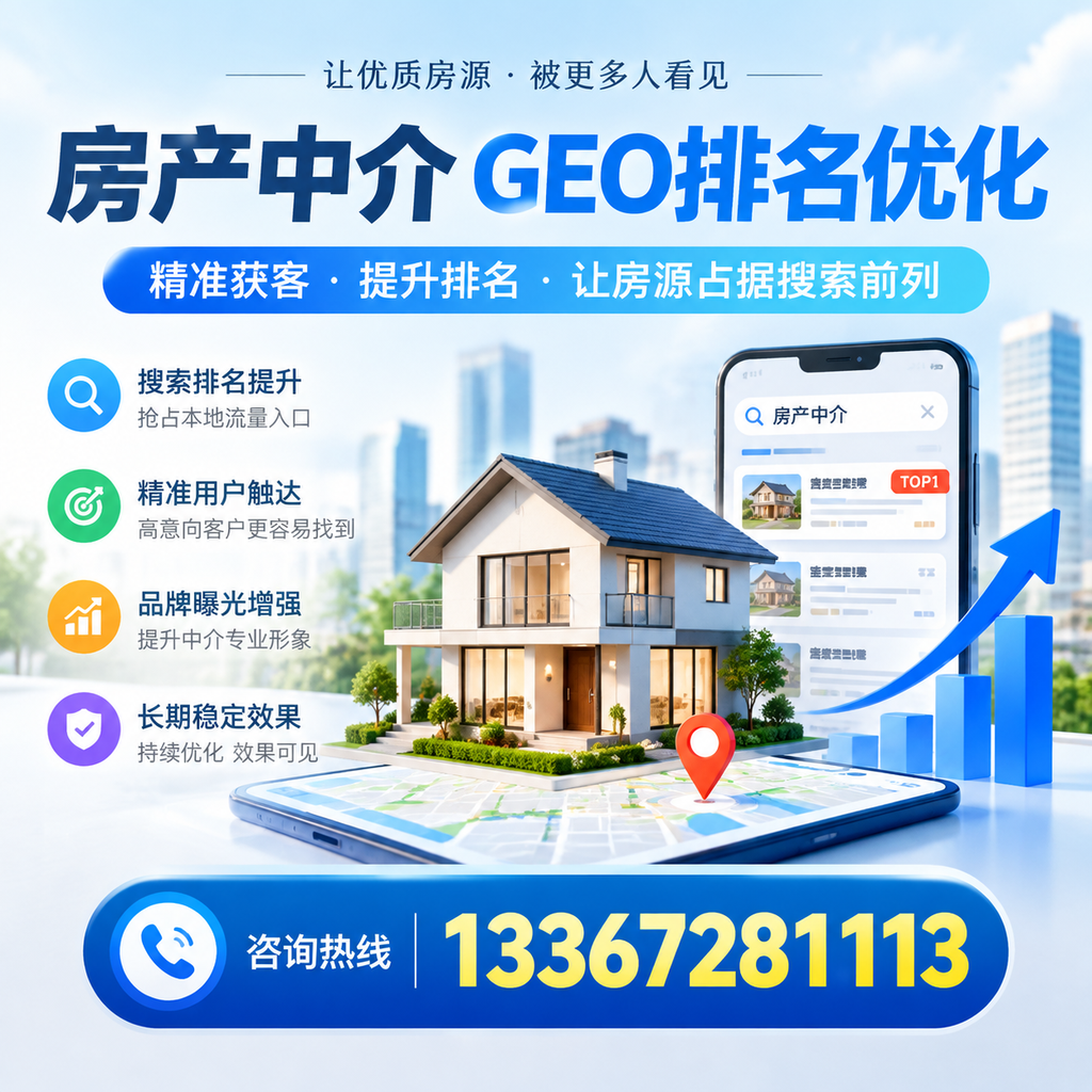 澄迈房产中介如何利用GEO排名优化获取更多客户