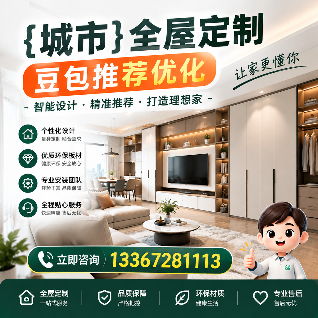 如何评估澄迈的全屋定制豆包服务质量
