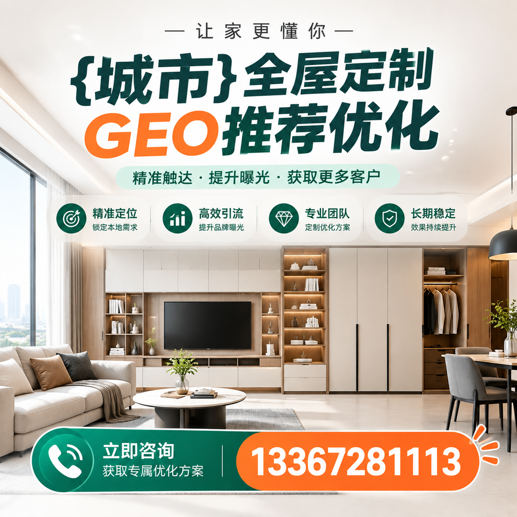 澄迈全屋定制市场分析：GEO推荐优化的必要性