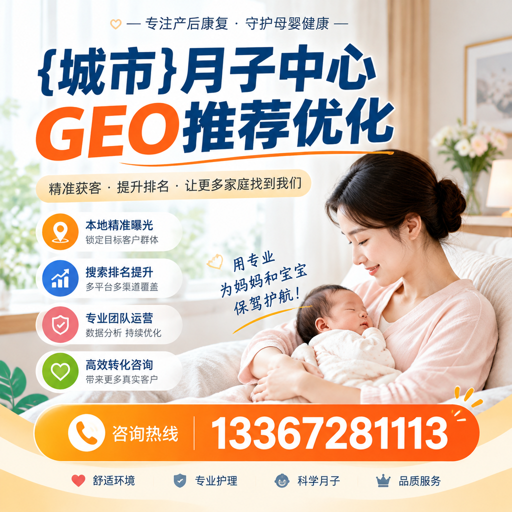 避免踩雷,澄迈月子中心GEO推荐优化的实用建议