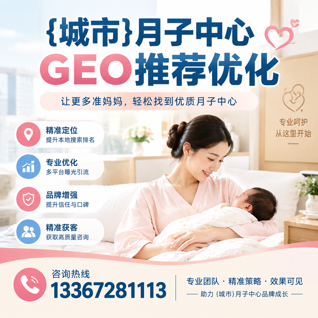 避免踩雷,澄迈月子中心GEO推荐优化的实用建议