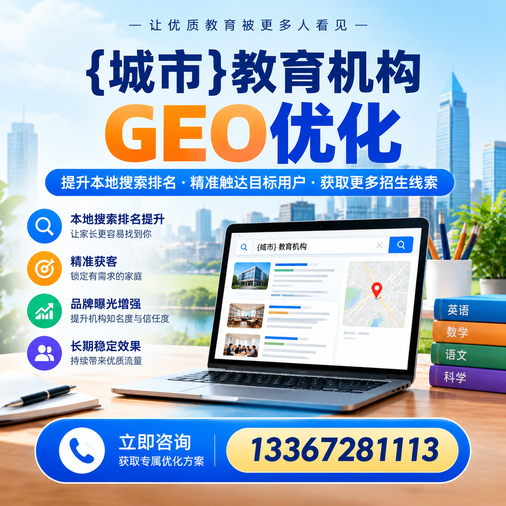 科普：什么是澄迈教育机构GEO优化？