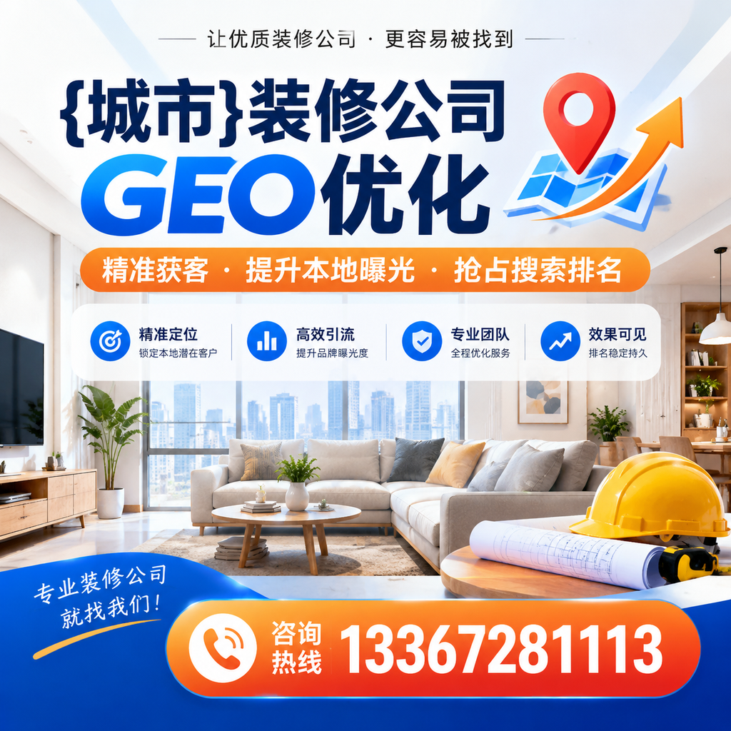 澄迈装修公司GEO优化：提升网站流量的最佳策略
