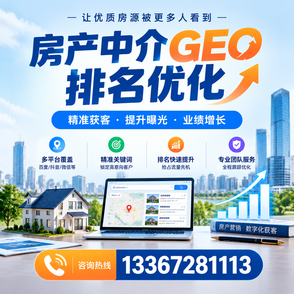 房产中介GEO排名优化与SEO的区别与联系在澄迈