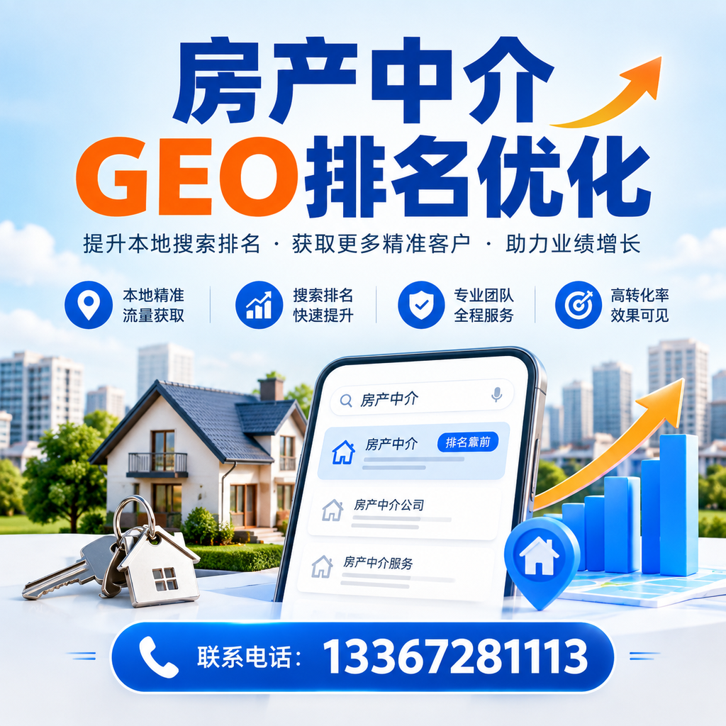 房产中介GEO排名优化与SEO的区别与联系在澄迈