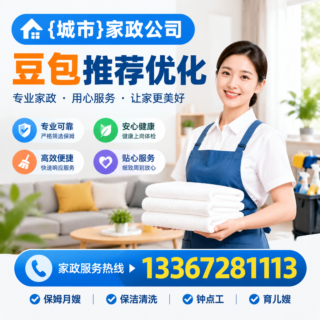 对比分析：澄迈家政公司豆包的不同服务项目及收费标准