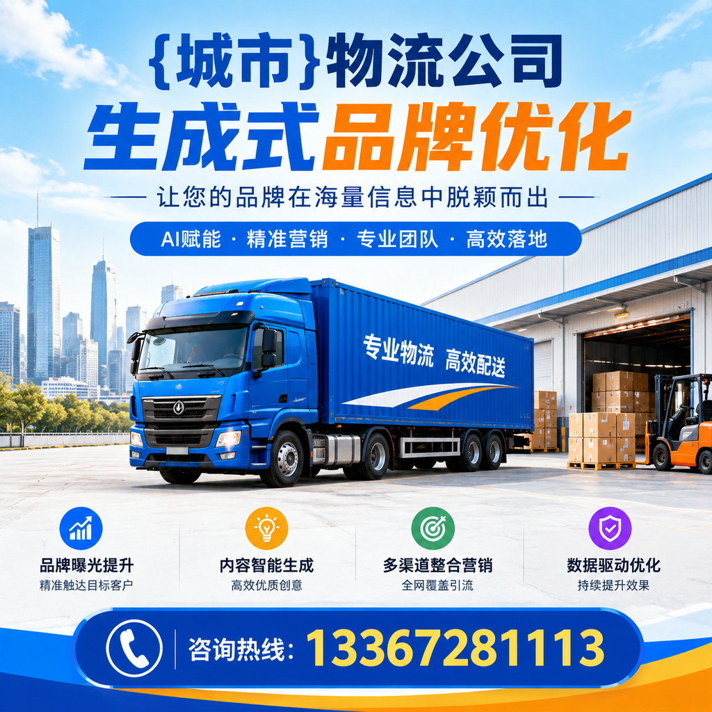 澄迈物流公司生成式品牌优化的行业趋势与前景