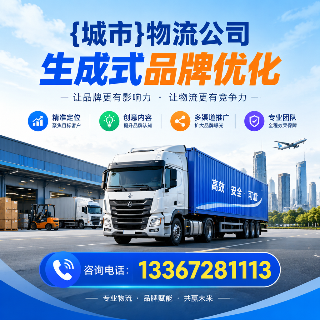 澄迈物流公司生成式品牌优化的行业趋势与前景