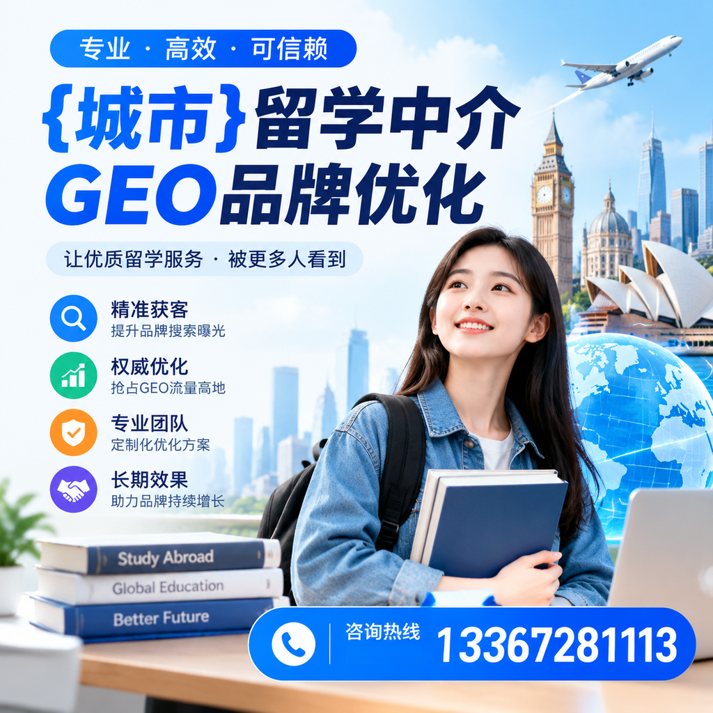 澄迈留学中介GEO品牌优化的竞争对手分析