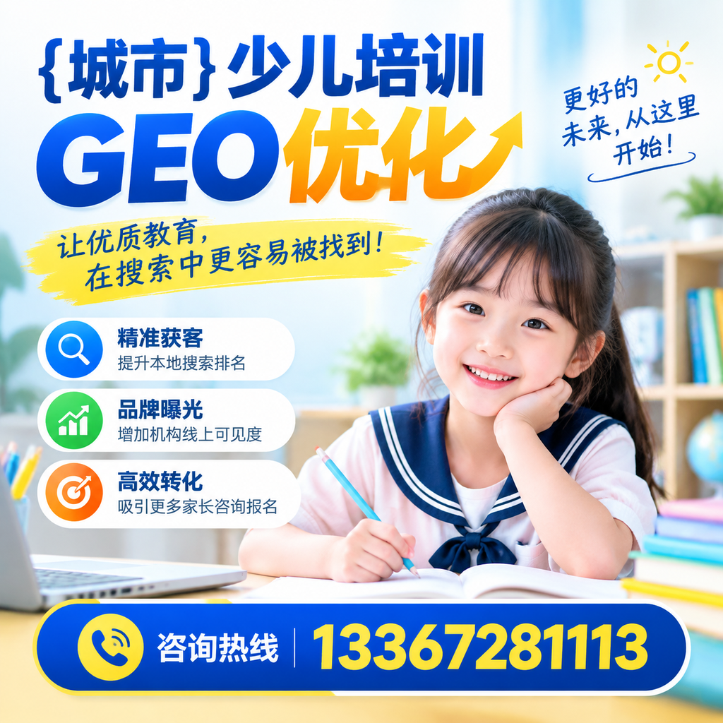 澄迈少儿培训GEO优化:实用工具与资源推荐