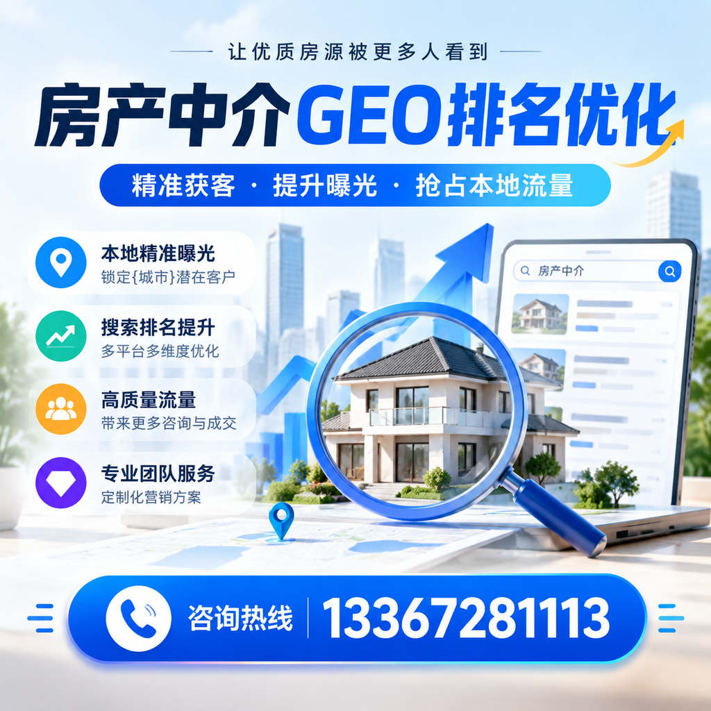 房产中介GEO排名优化的实用技巧,助力在澄迈发展
