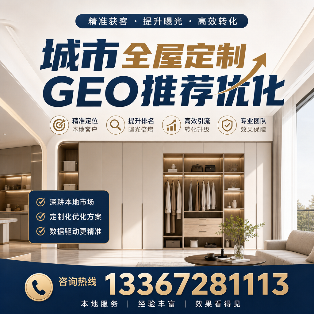 澄迈全屋定制行业的GEO推荐优化成功故事与经验分享